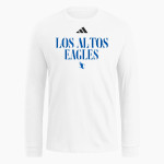 Los Altos Eagles adidas Men's Long Sleeve Fresh Tee Front Thumbnail