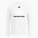 Be Better Foundation Team Derek Fisher adidas Men's Long Sleeve Fresh Tee Front Thumbnail