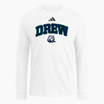 Drew Rangers <span class="pdp-name-mascot">Drew University Rangers</span> adidas Men's Long Sleeve Fresh Tee Front Thumbnail