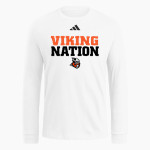 Frost Vikings <span class="pdp-name-mascot">Frost Vikings</span> adidas Men's Long Sleeve Fresh Tee Front Thumbnail