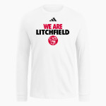 LITCHFIELD HIGH SCHOOL TERRIERS <span class="pdp-name-mascot">LITCHFIELD TERRIERS</span> adidas Men's Long Sleeve Fresh Tee Front Thumbnail
