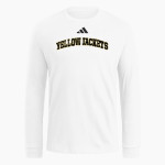PERRYSBURG HIGH SCHOOL YELLOW JACKETS <span class="pdp-name-mascot">PERRYSBURG YELLOW JACKETS</span> adidas Men's Long Sleeve Fresh Tee Front Thumbnail