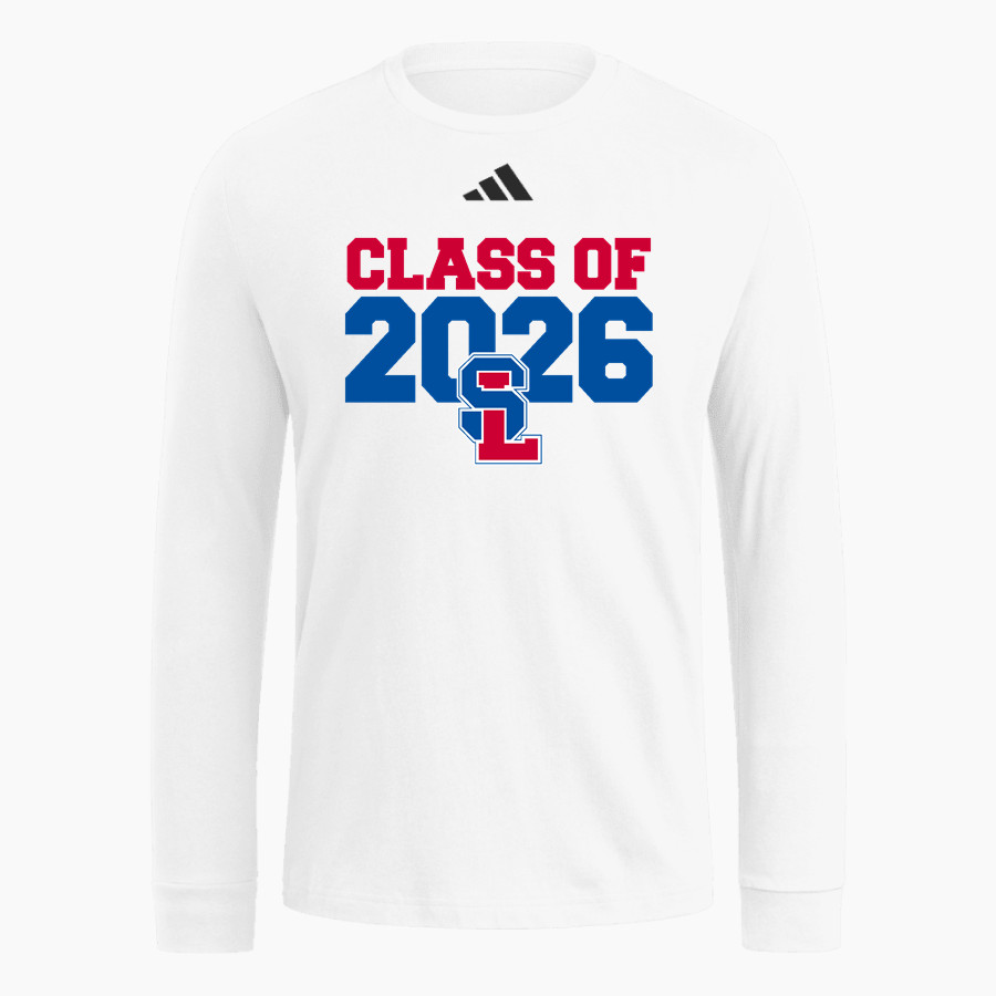 SAN LEANDRO HIGH SCHOOL PIRATES adidas Men's Long Sleeve Fresh Tee