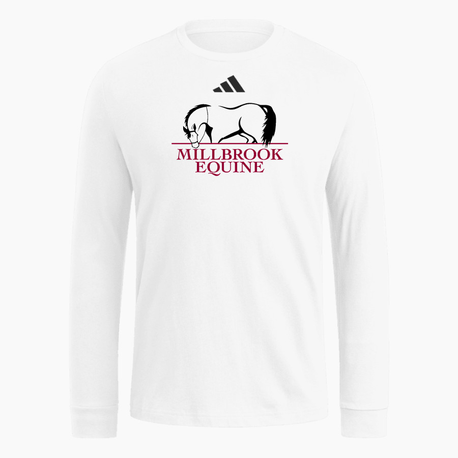 Millbrook Equine Veterinary Clinic Millbrook Equine Vet <span class="pdp-name-mascot">Millbrook Equine Veterinary Clinic</span> adidas Men's Long Sleeve Fresh Tee