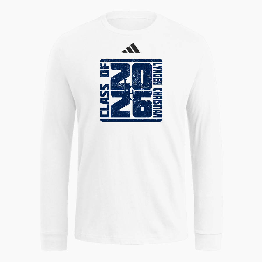 Lynden Christian Lyncs <span class="pdp-name-mascot">LYNDEN CHRISTIAN HIGH SCHOOL Lyncs</span> adidas Men's Long Sleeve Fresh Tee