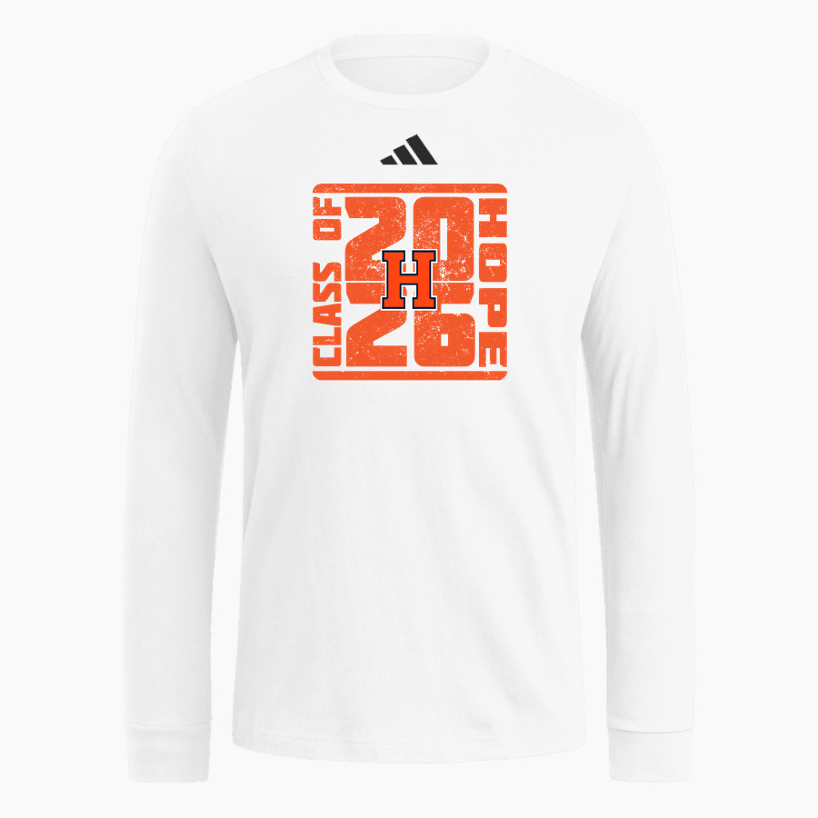 Hope College Online Athletics Store <span class="pdp-name-mascot">Hope Flying Dutch</span> adidas Men's Long Sleeve Fresh Tee