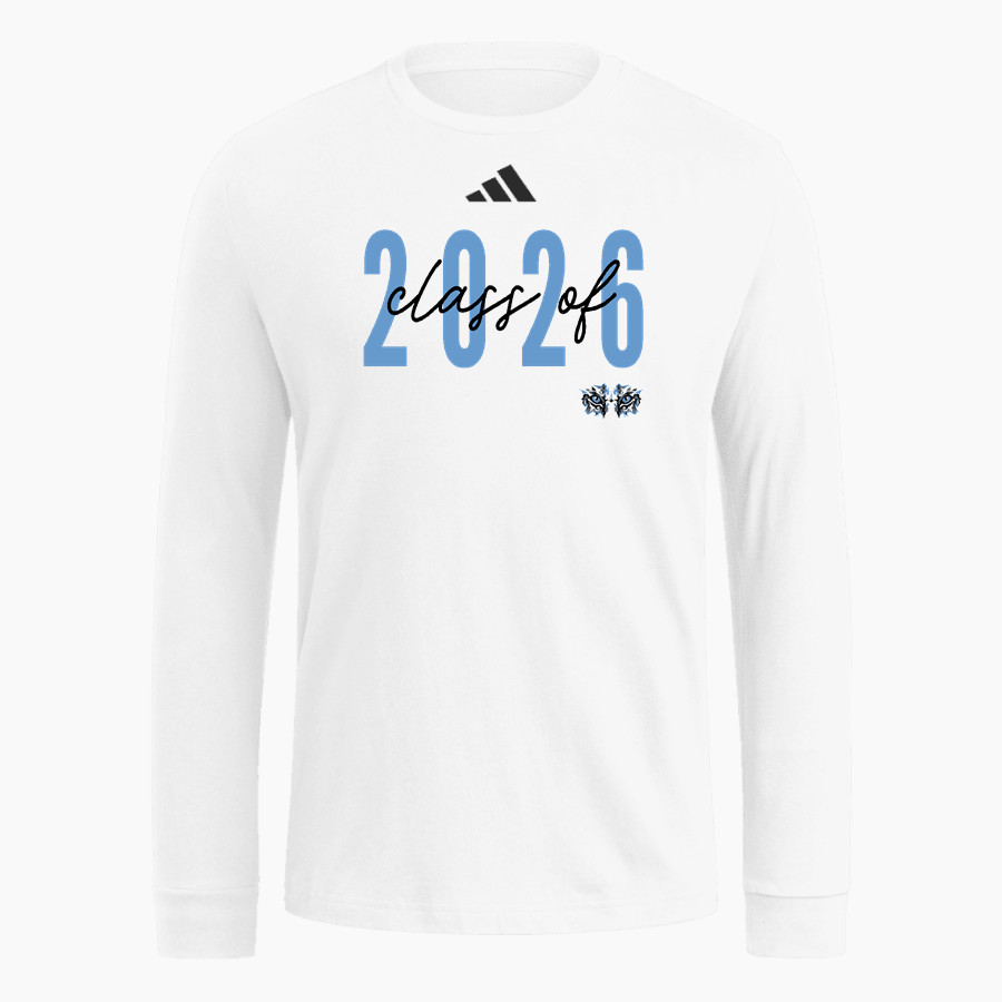 Cedar Bluffs Wildcats <span class="pdp-name-mascot">Cedar Bluffs Wildcats</span> adidas Men's Long Sleeve Fresh Tee