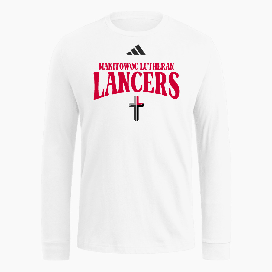 Manitowoc Lutheran Lancers <span class="pdp-name-mascot">Manitowoc Lutheran High School Lancers</span> adidas Men's Long Sleeve Fresh Tee