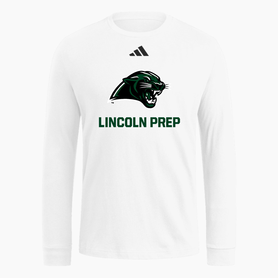 LINCOLN PREPARATORY HIGH SCHOOL PANTHERS <span class="pdp-name-mascot">LINCOLN PREP PANTHERS</span> adidas Men's Long Sleeve Fresh Tee