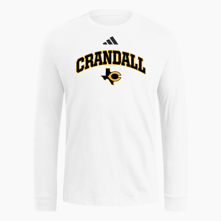 CRANDALL HIGH SCHOOL PIRATES adidas Men's Long Sleeve Fresh Tee