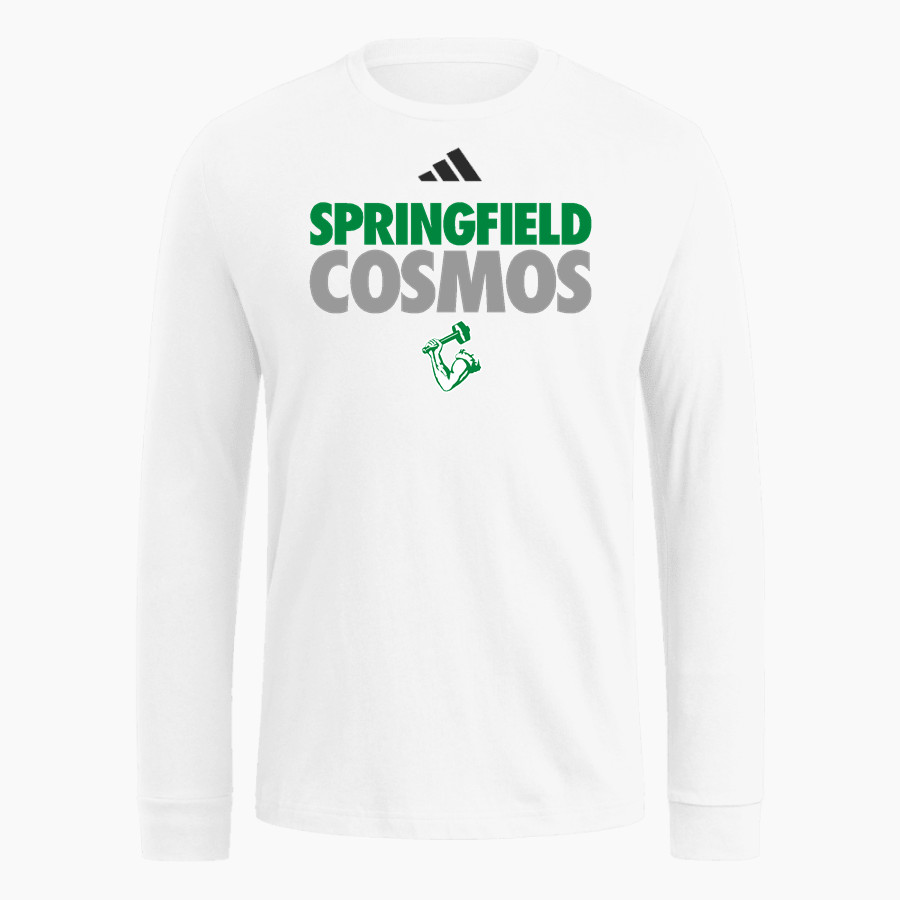 SPRINGFIELD HIGH SCHOOL COSMOS adidas Men's Long Sleeve Fresh Tee