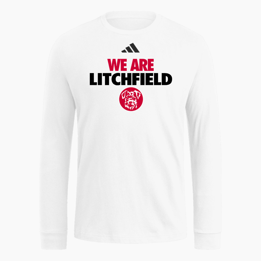 LITCHFIELD HIGH SCHOOL TERRIERS <span class="pdp-name-mascot">LITCHFIELD TERRIERS</span> adidas Men's Long Sleeve Fresh Tee