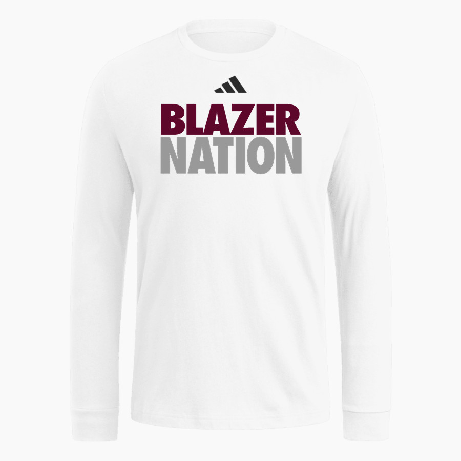 NEW Lutheran BLAZERS <span class="pdp-name-mascot">NORTHEASTERN WI LUTHERAN BLAZERS</span> adidas Men's Long Sleeve Fresh Tee