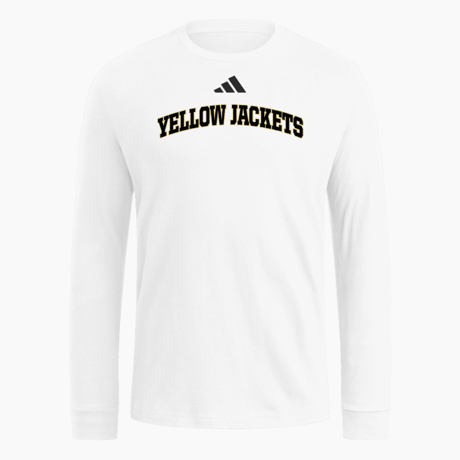 PERRYSBURG HIGH SCHOOL YELLOW JACKETS <span class="pdp-name-mascot">PERRYSBURG YELLOW JACKETS</span> adidas Men's Long Sleeve Fresh Tee