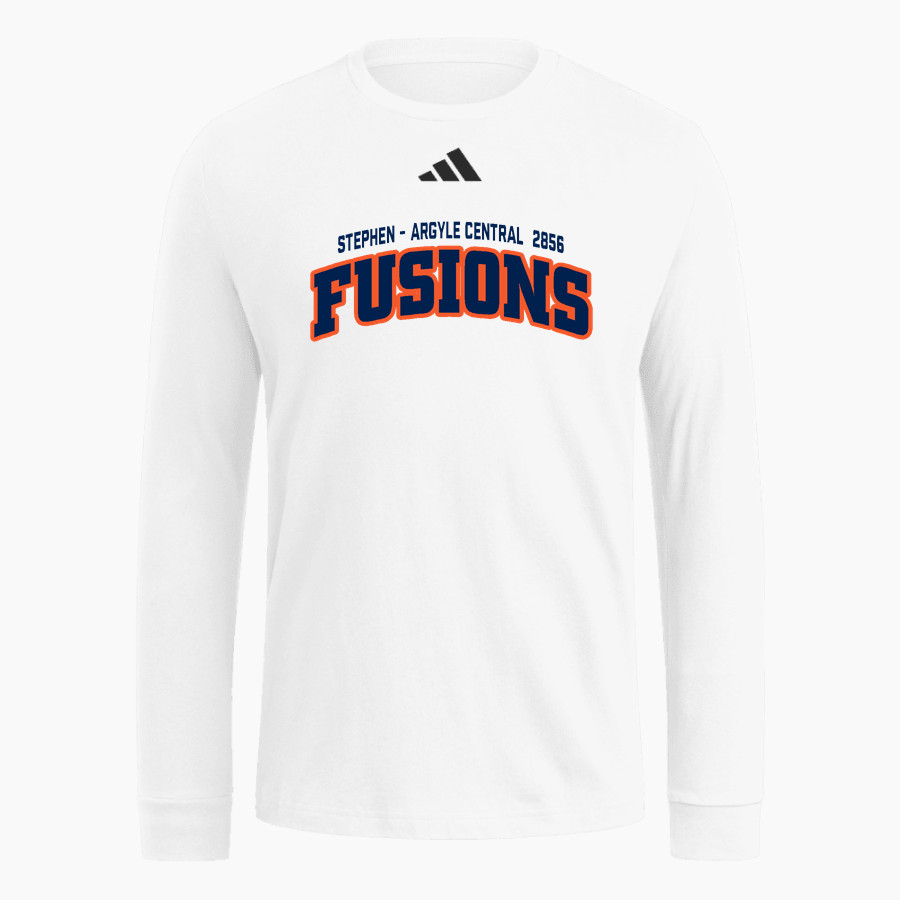 Stephen - Argyle Central 2856 Fusions adidas Men's Long Sleeve Fresh Tee