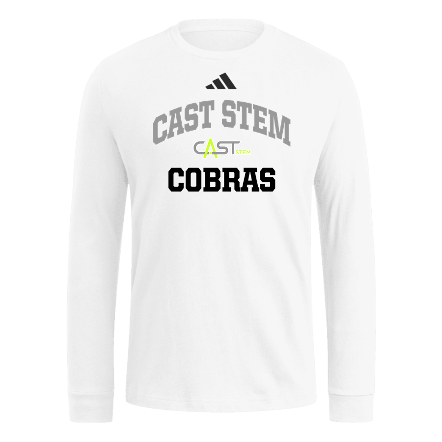 CAST STEM Cobras <span class="pdp-name-mascot">CAST STEM Cobras</span> adidas Men's Long Sleeve Fresh Tee