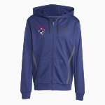 WESTWOOD HIGH SCHOOL PATRIOTS <span class="pdp-name-mascot">WESTWOOD PATRIOTS</span> adidas Men's Game & Go Team Issue Full Zip Hoodie Front Thumbnail