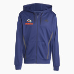 Pleasant Knoll Knighthawks <span class="pdp-name-mascot">Pleasant Knoll Middle School Knighthawks</span> adidas Men's Game & Go Team Issue Full Zip Hoodie Front Thumbnail