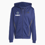 Traders Point Knights <span class="pdp-name-mascot">Traders Point KnightS</span> adidas Men's Game & Go Team Issue Full Zip Hoodie Front Thumbnail