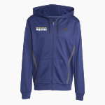 North Broward Predators Predators <span class="pdp-name-mascot">North Broward Predators Predators</span> adidas Men's Game & Go Team Issue Full Zip Hoodie Front Thumbnail