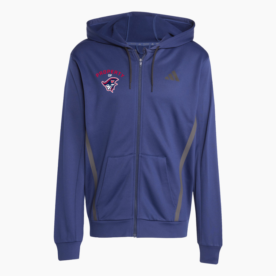 WESTWOOD HIGH SCHOOL PATRIOTS <span class="pdp-name-mascot">WESTWOOD PATRIOTS</span> adidas Men's Game & Go Team Issue Full Zip Hoodie