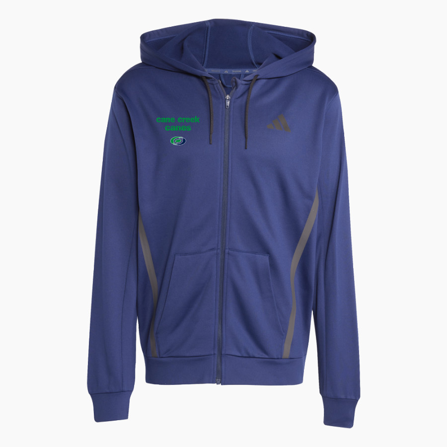 Cane Creek Canes <span class="pdp-name-mascot">Cane Creek Middle School</span> adidas Men's Game & Go Team Issue Full Zip Hoodie