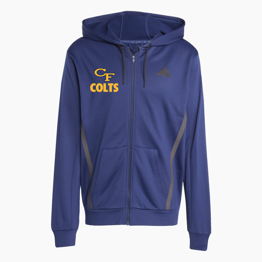 Cape Fear Colts <span class="pdp-name-mascot">Cape Fear Colts</span> adidas Men's Game & Go Team Issue Full Zip Hoodie