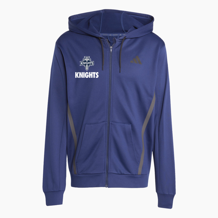 Traders Point Knights <span class="pdp-name-mascot">Traders Point KnightS</span> adidas Men's Game & Go Team Issue Full Zip Hoodie