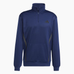 Carrollton Christian Academy Saints adidas Men's Game & Go Team Issue 1/4 Zip Front Thumbnail