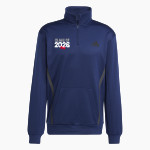 KENT SCHOOL LIONS <span class="pdp-name-mascot">KENT LIONS</span> adidas Men's Game & Go Team Issue 1/4 Zip Front Thumbnail