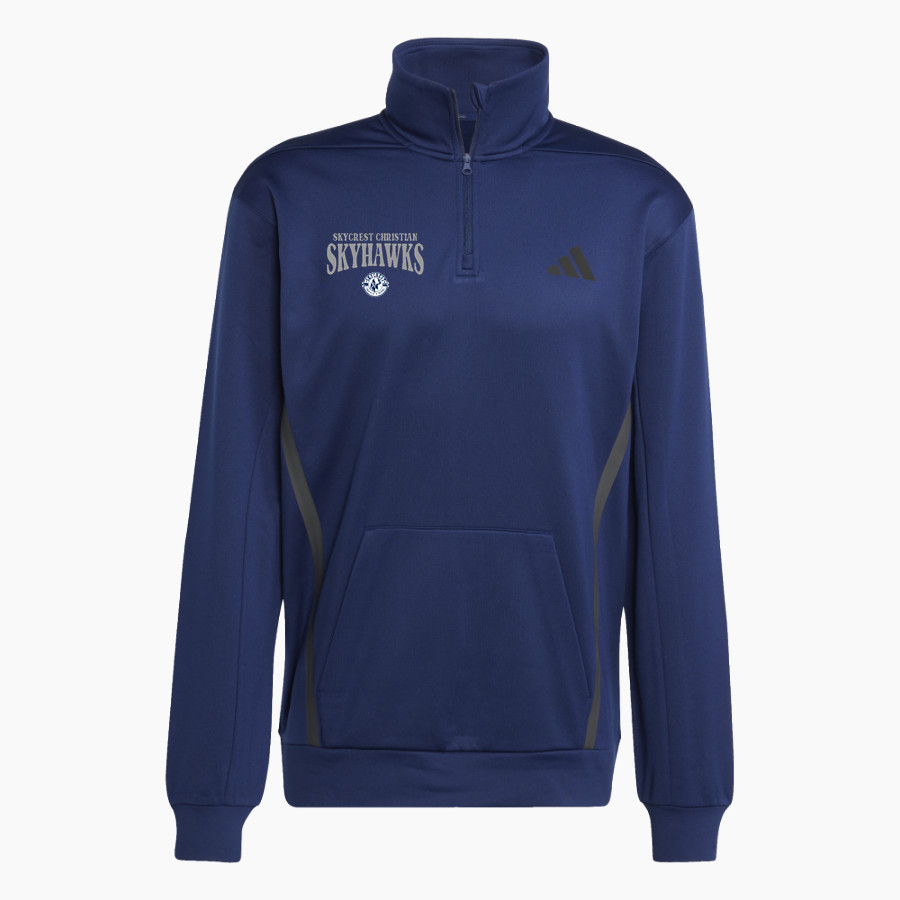 SKYCREST CHRISTIAN Skyhawks <span class="pdp-name-mascot">SKYCREST CHRISTIAN SCHOOL</span> adidas Men's Game & Go Team Issue 1/4 Zip