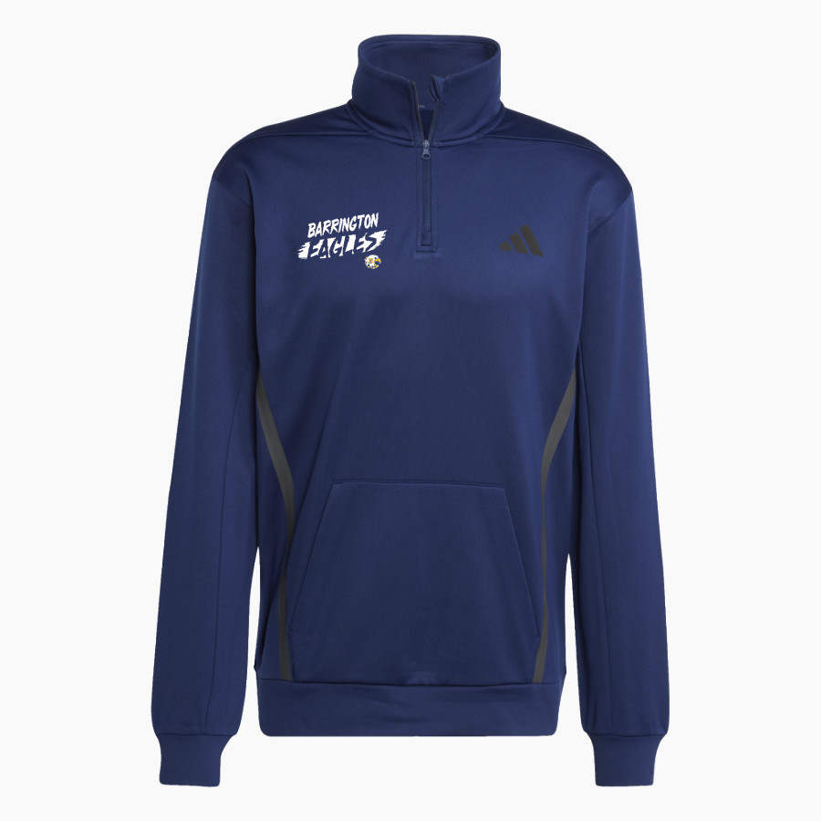 Barrington Eagles adidas Men's Game & Go Team Issue 1/4 Zip
