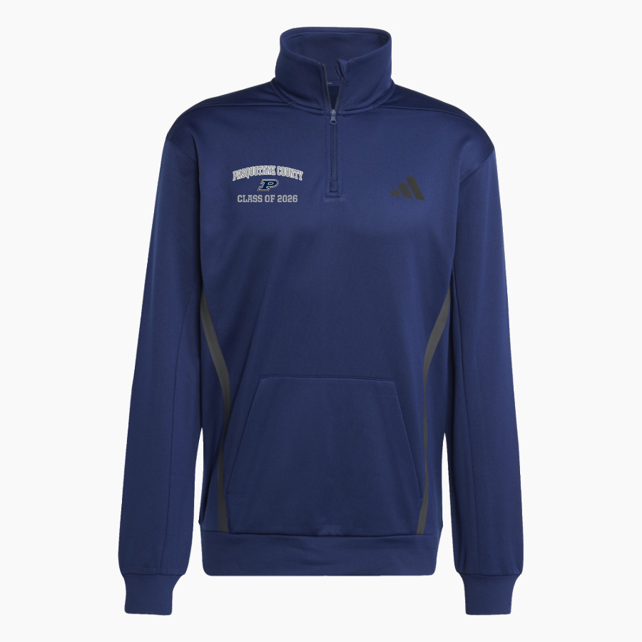 PASQUOTANK COUNTY HIGH SCHOOL PANTHERS <span class="pdp-name-mascot">PASQUOTANK COUNTY PANTHERS</span> adidas Men's Game & Go Team Issue 1/4 Zip