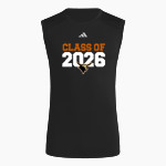 Kell Longhorns <span class="pdp-name-mascot">Kell Longhorns</span> adidas Men's TECHFIT Compression Sleeveless Tee Front Thumbnail