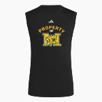 MCCOMB HIGH SCHOOL TIGERS <span class="pdp-name-mascot">MC COMB TIGERS</span> adidas Men's TECHFIT Compression Sleeveless Tee Front Thumbnail