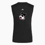 Mt. Hood Community College Mt. Hood Community C <span class="pdp-name-mascot">Mt. Hood Community College</span> adidas Men's TECHFIT Compression Sleeveless Tee Front Thumbnail