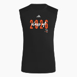 Frost Vikings <span class="pdp-name-mascot">Frost Vikings</span> adidas Men's TECHFIT Compression Sleeveless Tee Front Thumbnail
