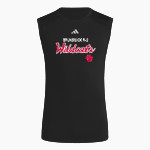 BRUNSWICK R-2 HIGH SCHOOL WILDCATS adidas Men's TECHFIT Compression Sleeveless Tee Front Thumbnail