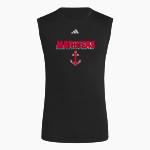 Marston Mariners <span class="pdp-name-mascot">Marston Mariners</span> adidas Men's TECHFIT Compression Sleeveless Tee Front Thumbnail