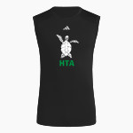 Hawai`i Technology Academy <span class="pdp-name-mascot">HTA Honus</span> adidas Men's TECHFIT Compression Sleeveless Tee Front Thumbnail