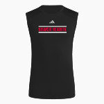 Shaker Heights Schools <span class="pdp-name-mascot">Shaker Heights</span> adidas Men's TECHFIT Compression Sleeveless Tee Front Thumbnail