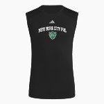 NYC Police Athletic League Online Store <span class="pdp-name-mascot">New York City PAL</span> adidas Men's TECHFIT Compression Sleeveless Tee Front Thumbnail