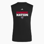 PERRY HIGH SCHOOL COMMODORES <span class="pdp-name-mascot">PERRY COMMODORES</span> adidas Men's TECHFIT Compression Sleeveless Tee Front Thumbnail