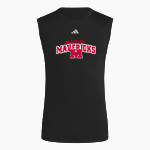 MANVEL HIGH SCHOOL MAVERICKS adidas Men's TECHFIT Compression Sleeveless Tee Front Thumbnail