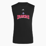 Jefferson Dragons <span class="pdp-name-mascot">Jefferson Dragons</span> adidas Men's TECHFIT Compression Sleeveless Tee Front Thumbnail