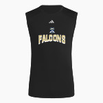 TopBridge Academy Falcons <span class="pdp-name-mascot">TopBridge Academy Falcons</span> adidas Men's TECHFIT Compression Sleeveless Tee Front Thumbnail