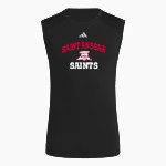 SAINT ANSGAR HIGH SCHOOL SAINTS <span class="pdp-name-mascot">SAINT ANSGAR SAINTS</span> adidas Men's TECHFIT Compression Sleeveless Tee Front Thumbnail