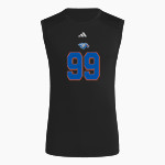 VOLUNTEER HIGH SCHOOL FALCONS <span class="pdp-name-mascot">VOLUNTEER FALCONS</span> adidas Men's TECHFIT Compression Sleeveless Tee Front Thumbnail