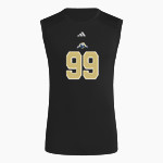 ALPHA OMEGA ACADEMY LIONS <span class="pdp-name-mascot">ALPHA OMEGA ACADEMY LIONS</span> adidas Men's TECHFIT Compression Sleeveless Tee Front Thumbnail