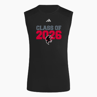 adidas Men's TECHFIT Compression Sleeveless Tee